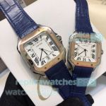 Best Replica Cartier Santos de Date Quartz Watch 39mm and 35mm